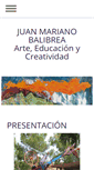 Mobile Screenshot of juanmarianobalibrea.com